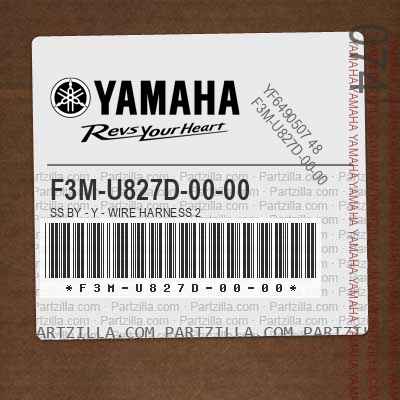 F3M-U827D-00-00 SS BY - Y - WIRE HARNESS 2                                                                           