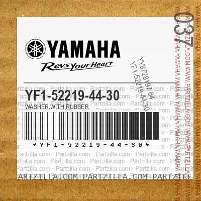 YF1-52219-44-30 WASHER,WITH RUBBER