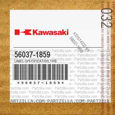56037-1859 LABEL-SPECIFICATION,TIRE
