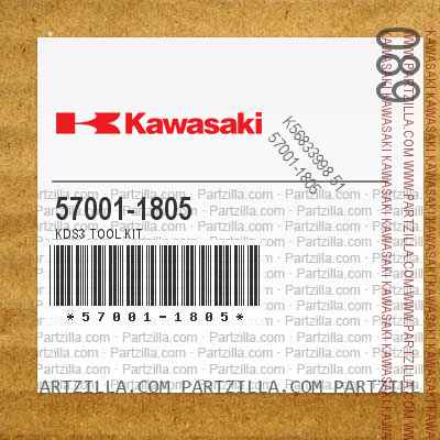 Kawasaki 57001-1805 - KDS3 TOOL KIT Partzilla.com