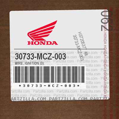 30733-MCZ-003 IGNITION WIRE