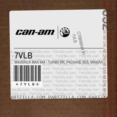 7VLB Maverick MAX 4X4 - Turbo RR, Package XDS, Mineral Gray Satin, Smart-Lok.. North America