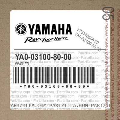 YA0-03100-80-00 WASHER
