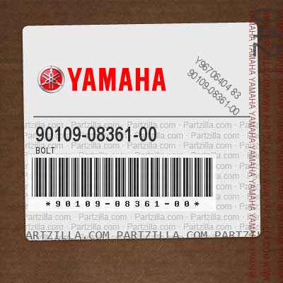 Yamaha OEM Part 90109-08361-00 