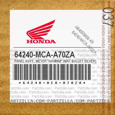 64240-MCA-A70ZA METER PANEL