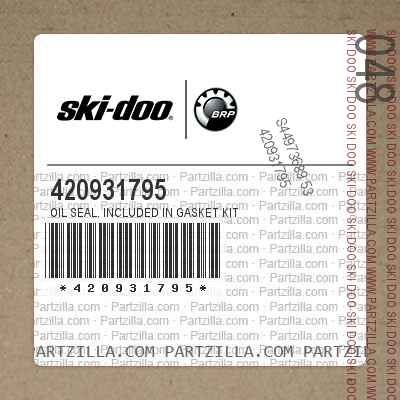 Ski-Doo 420931795 Crankshaft Oil Seal 2014-2017 Tundra 600 Extreme HO 