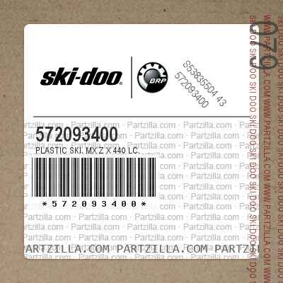 572093400 Plastic Ski. MX Z x 440 LC.