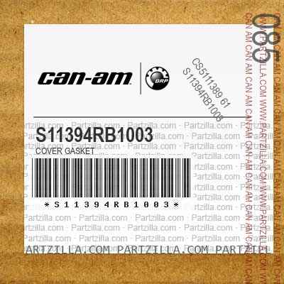 S11394RB1003 GASKET COVER