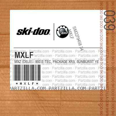 MXLF MXZ (DELE) - 850 E-TEC, Package XRS, Sunburst Yellow, Sunburst Yellow.. North America