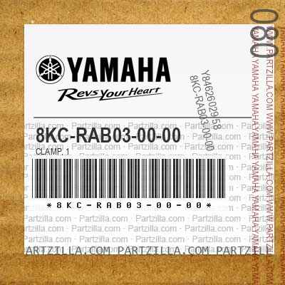 8KC-RAB03-00-00 CLAMP, 1                                                                                             