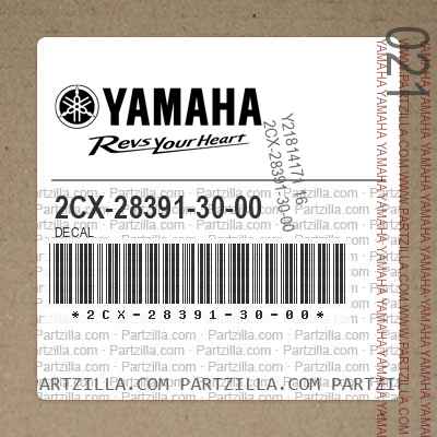 2CX-28391-30-00 DECAL