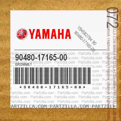 Yamaha 90480-25189-00 GROMMET; 904802518900 