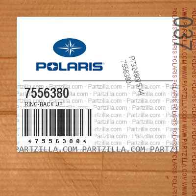 Polaris Back Up Ring Genuine OEM Part 7556380 Qty 1 