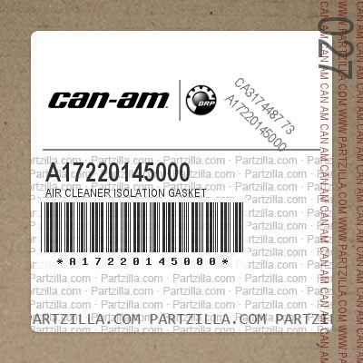 A17220145000 Air Cleaner Isolation Gasket
