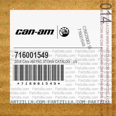 716001549 2018 CAN-AM PAC STORM CATALOG - US