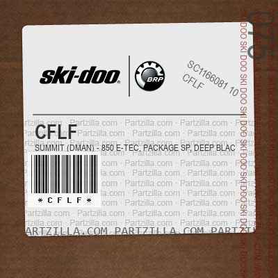 CFLF SUMMIT (DMAN) - 850 E-TEC, Package SP, Deep Black, Deep Black.. North America