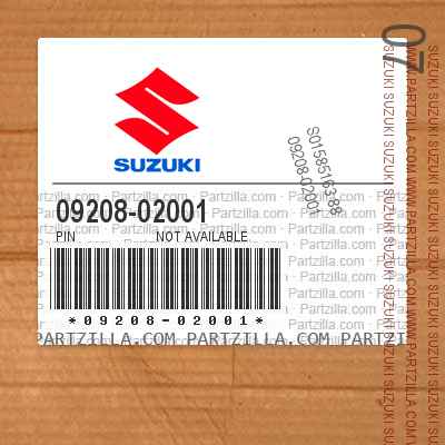 Suzuki 09208-02001 - PIN | Partzilla.com