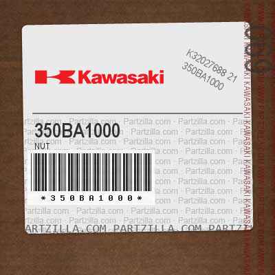 Kawasaki KE1000 Police Insert Nut 350BA1000