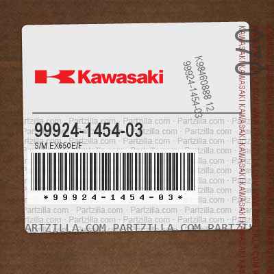 2023SALE 99924-1454-03 Kawasaki genuine Manual English Service