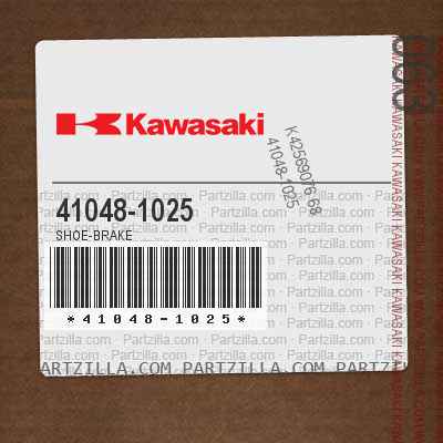 KAWASAKI KLF110 KLT110 KLT160 KL600 1984-1988 REAR SHOE BRAKE 41048-1025