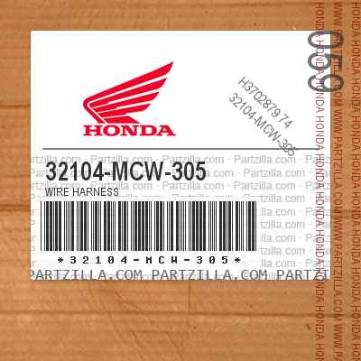 32104-MCW-305 WIRE HARNESS