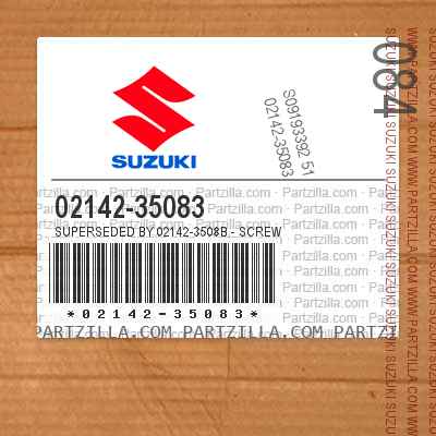 02142-35083 Superseded by 02142-3508B - SCREW