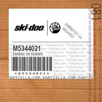 M5344021 Carbide Ski Runner