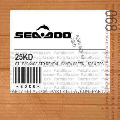 25KD GTI, Package STD Rental, Manta Green, 1503 4-TEC.. International