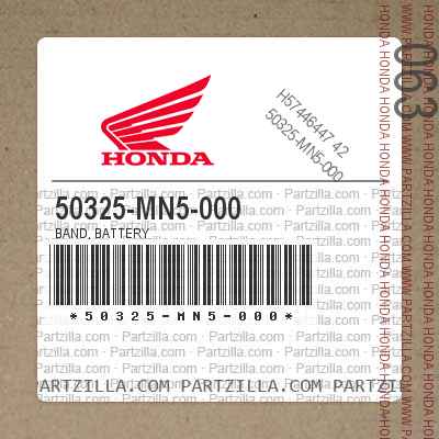 50325-MN5-000 BATTERY BAND