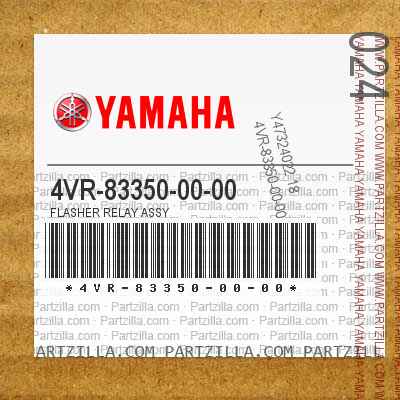Yamaha 4vr 350 00 00 Flasher Relay Assy Partzilla Com