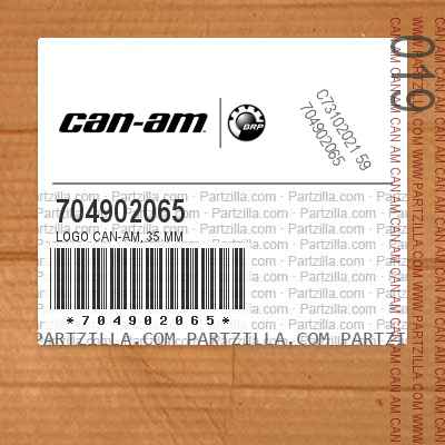 704902065 Logo Can-Am, 35 mm