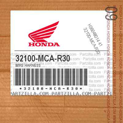 32100-MCA-R30 WIRE HARNESS