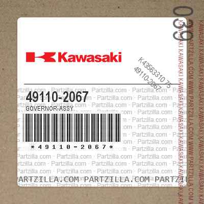 Kawasaki Replacement Part # 49110-2067 governor assy 