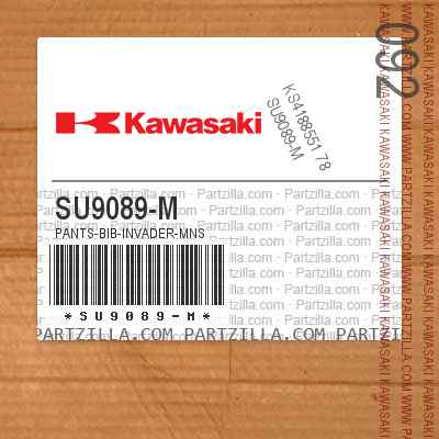 Kawasaki SU9089-M - PANTS-BIB-INVADER-MNS | Partzilla.com