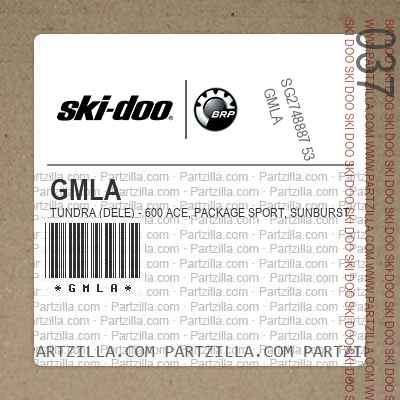 GMLA TUNDRA (DELE) - 600 ACE, Package Sport, Sunburst Yellow, Sunburst Yellow.. North America