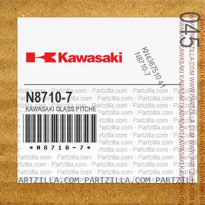 Kawasaki N8710-7 - KAWASAKI GLASS PITCHE | Partzilla.com