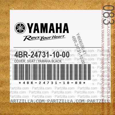 4BR-24731-10-00 COVER, SEAT | YAMAHA BLACK