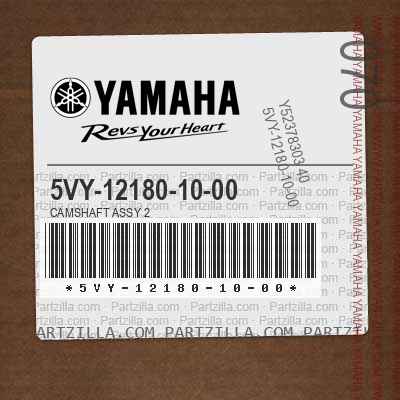5VY-12180-10-00 CAMSHAFT ASSY 2