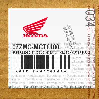 07ZMC-MCT0100 Superseded by 07ZMC-MCTA100 - CLUTCH OUTER PULLER