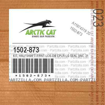 1502-873 Kit, Halfshaft-FRNT-LCK-DB CPLR-LG Seal (inc. 21-22)