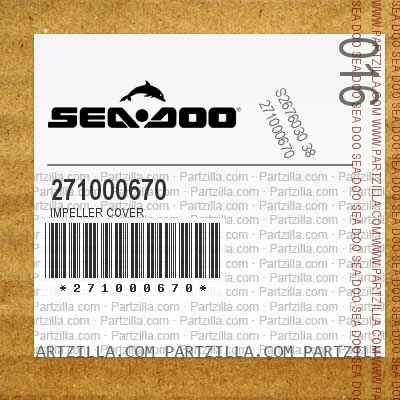 Seadoo OEM Impeller Cover 271000670