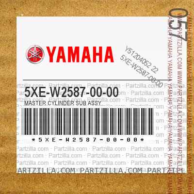 Yamaha 2KWW26450000 Master Cylinder Sub-Assembly 