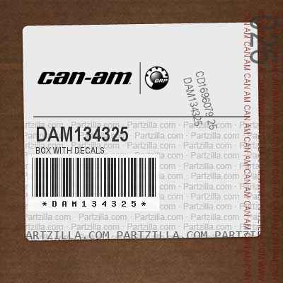 DAM134325 Box With Decals