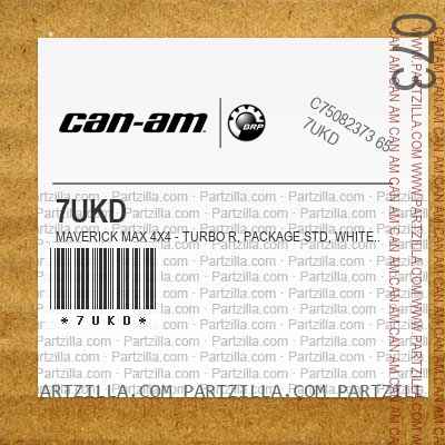 7UKD Maverick MAX 4X4 - Turbo R, Package STD, White.. International