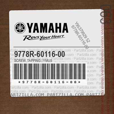 9778R-60116-00 SCREW, TAPPING | YMUS