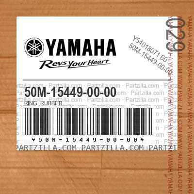 50M-15449-00-00 RING, RUBBER