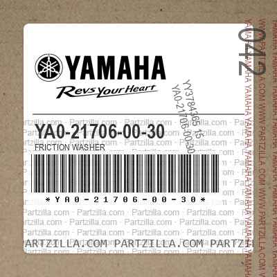 YA0-21706-00-30 FRICTION WASHER