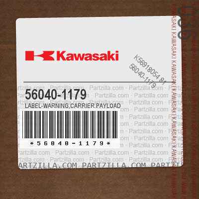 56040-1179 LABEL-WARNING,CARRIER PAYLOAD