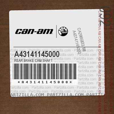 A43141145000 Rear Brake Cam Shaft