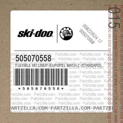 505070558 Flexible Ski Liner (Europe). Mach Z (Standard).